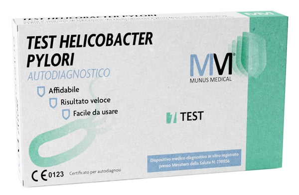 Munus medical test autodiagnostico antigene helicobacter pylori