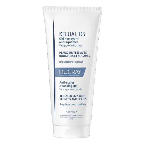 Ducray kelual ds cleansing gel mousse 200 ml