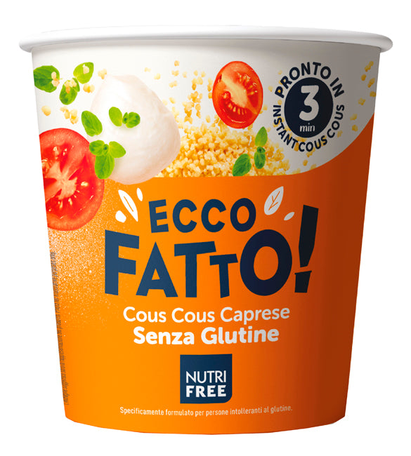 Nutrifree here's the Caprese couscous 70 g