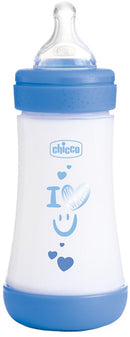 CHICCO - biberon p5 240ml med silicone boy