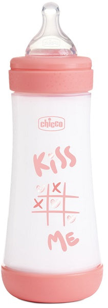 Chicco baby bottle p5 300ml fast silicone girl