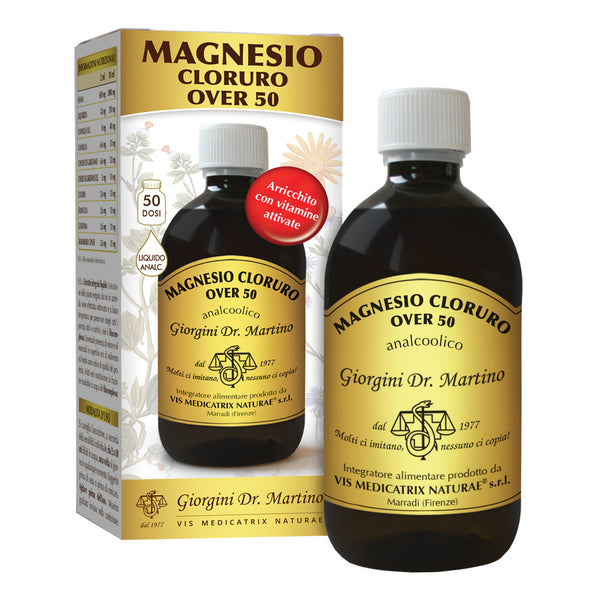 Magnesio cloruro over 50 500 ml liquido analcolico