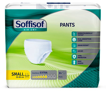 Incontinence diaper soffisof pull up air dry small 14 pieces