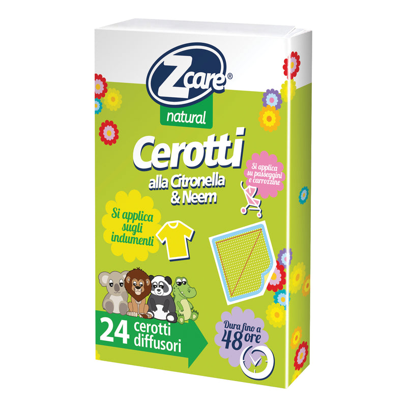 Zcare natural cerotti 24 pezzi