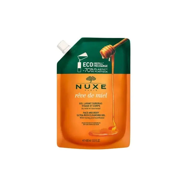 NUXE - Reve de Miel - gel lavant ecorec 400 ml