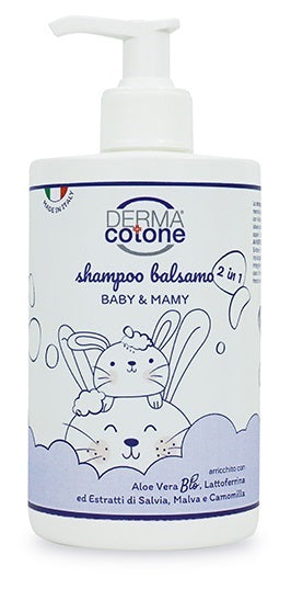 Dermacotone champú acondicionador 2 en 1 baby &amp; mamy 500 ml