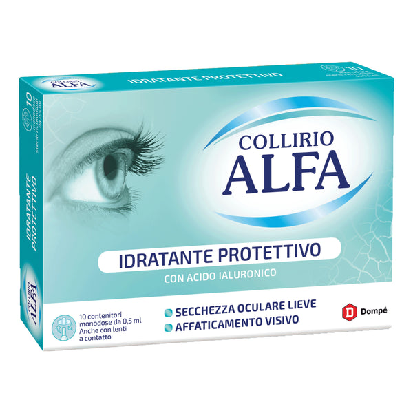 Collirio alfa idratante protettivo 10 flaconcini monodose