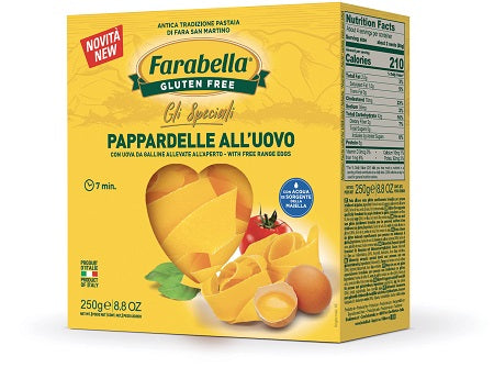 Pappardelle al huevo Farabella 250 g