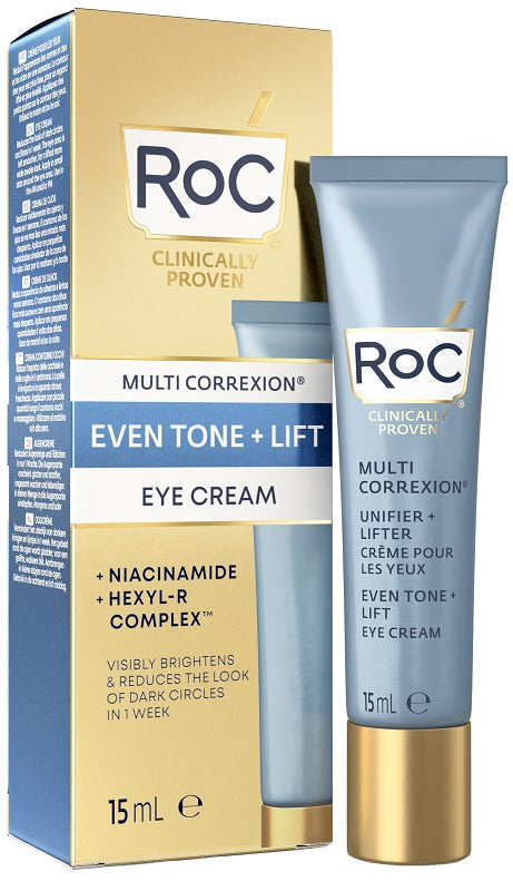 Roc multi correxion even tone + lift eye cream 15 ml