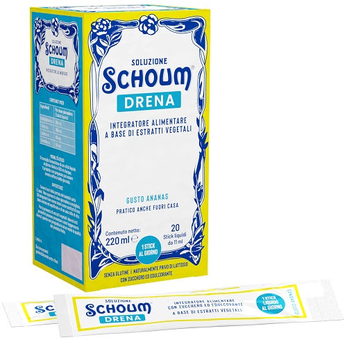 Soluzione schoum drena 20 stick