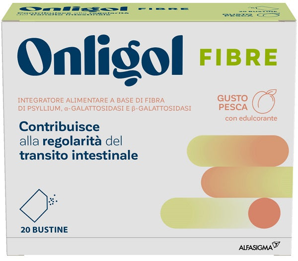 Onligol peach fibre 20 sachets