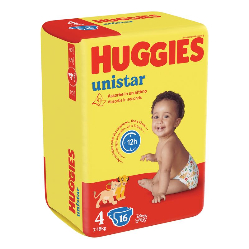 Huggies unistar base size 4 16 pieces