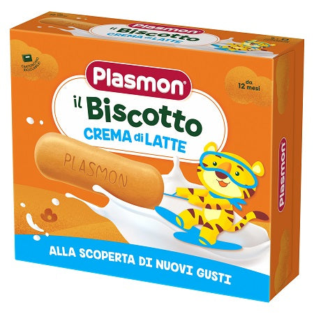 Plasmon biscuit milk cream 8 pieces of 40g