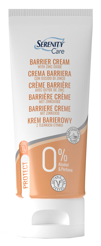 Serenity care crema barriera con ossido di zinco 100 ml