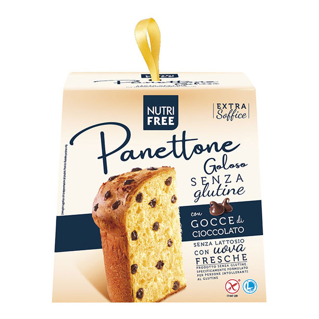 Nutrifree delicioso panettone con chispas de chocolate 600 g