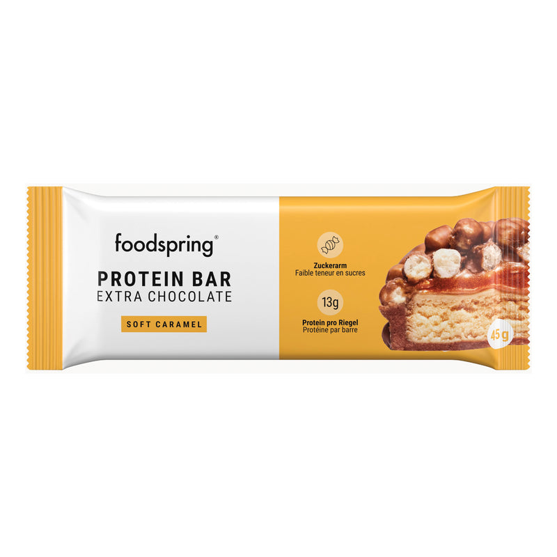 Protein bar extra chocolate soft caramel 45 g