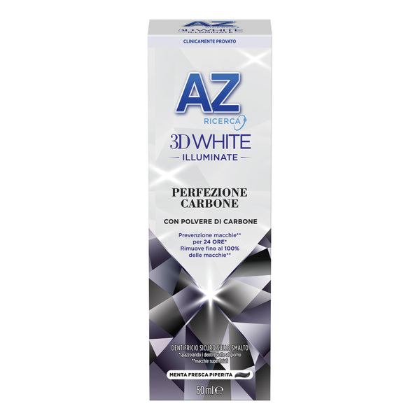 Az 3d white dentifricio illuminante carbone 50 ml