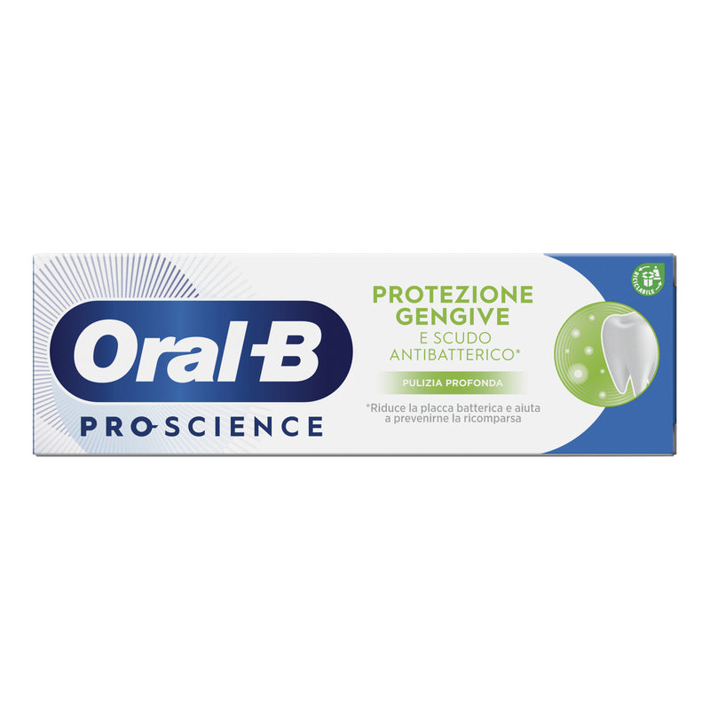 Oralb bacteria pulizia profonda 75 ml