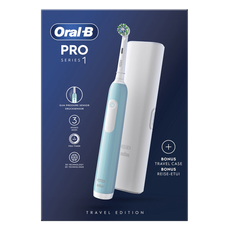 Oralb pro 1 blu spazzolino elettrico+tc