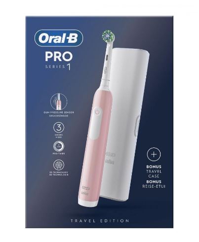 Oralb pro 1 cepillo eléctrico rosa+tc