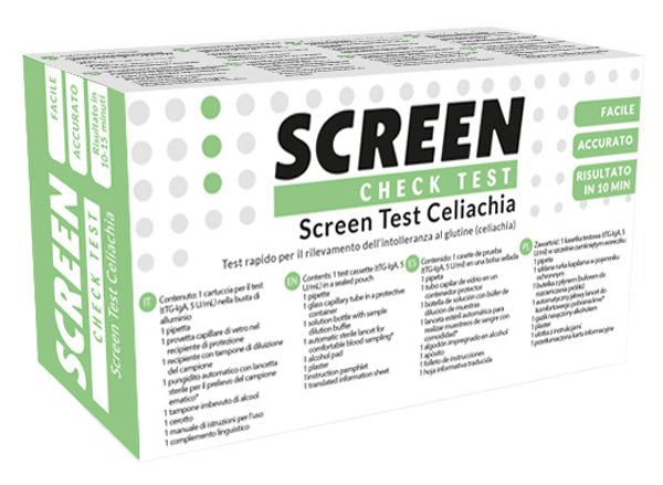 Test rapido screen test celiachia per rilevazione intolleranza glutine 1 pezzo