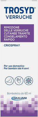 Trosyd Verruche Criospray Trattamento per la Rimozione delle Verruche - 60ml