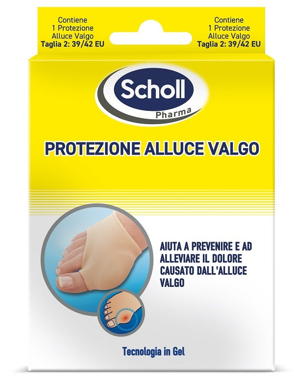 Protezione alluce valgo scholl l