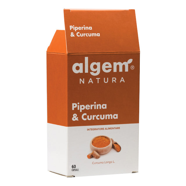 Piperina y cúrcuma 60 cápsulas