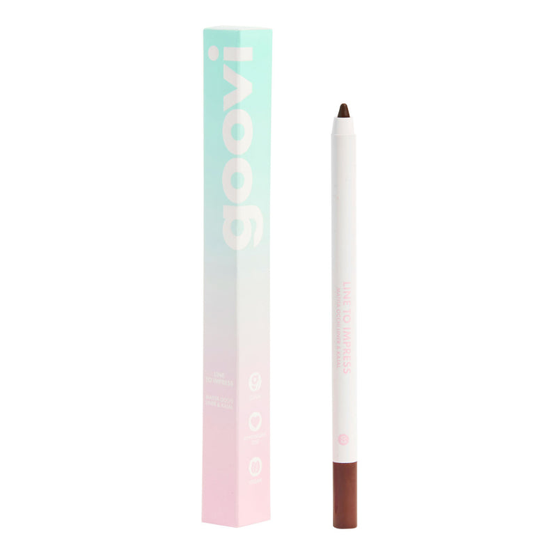 Goovi matita occhi liner & kajal 02 brown