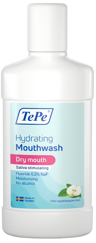 Tepe hydrating collutorio stimolatore saliva mela/menta piperita 500 ml