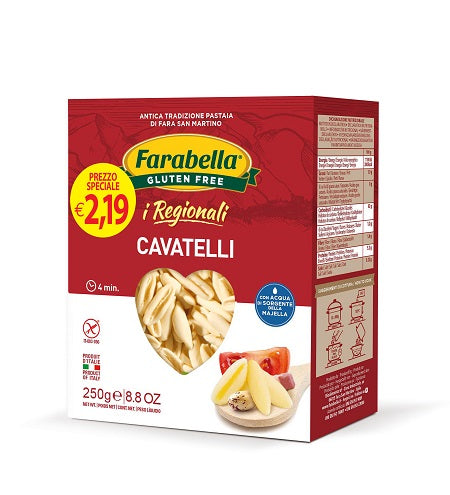 Farabella cavatelli i promoción regional 250 g