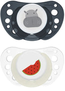 CHICCO - succhietti air blu lumi silicone 16-36 mesi 2 pezzi