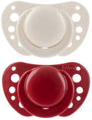 CHICCO - succhietti air rosso silicone 6-16 mesi 2 pezzi