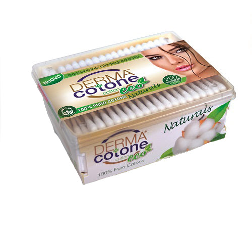 Dermacotone cotton fioc eco naturals 300 pezzi