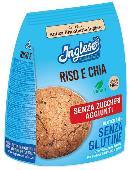 Galletas inglesas griso y chía sin azúcar añadido 200 g