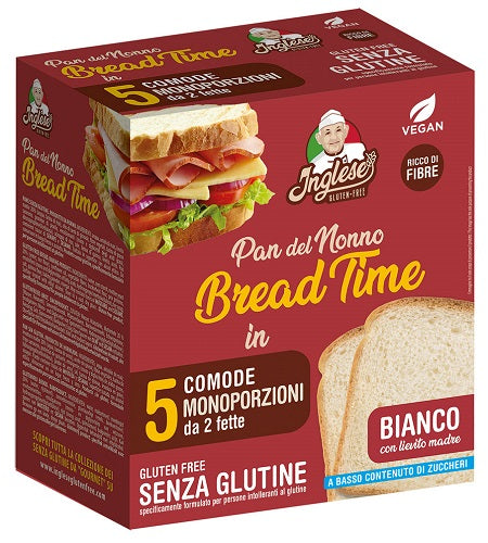 Pan inglés tiempo blanco 2 piezas de 125 g