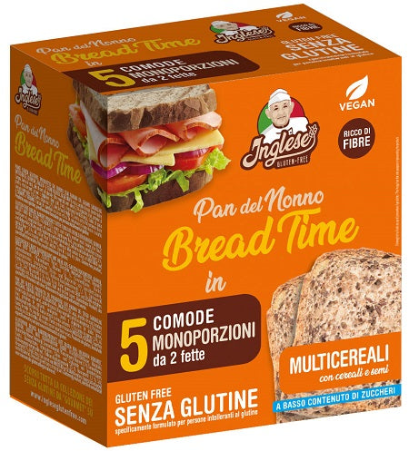 Pan inglés time multicereales 2 piezas de 125 g