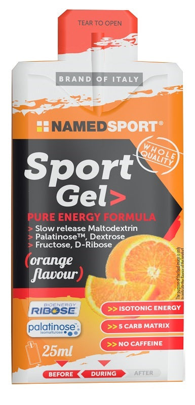 Gel deportivo naranja 25 ml