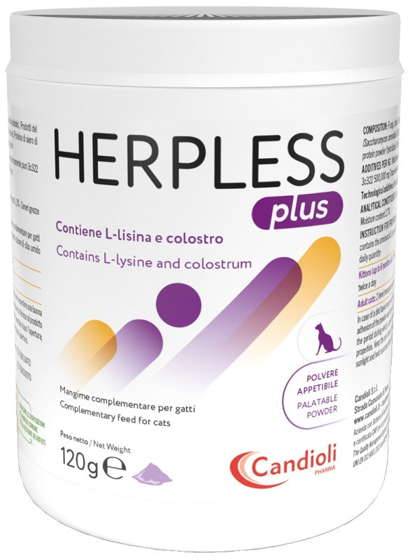 Herpless plus polvo 120 g