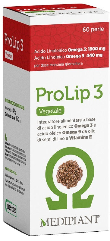 Mediplant prolip 3 vegetale 60 perle