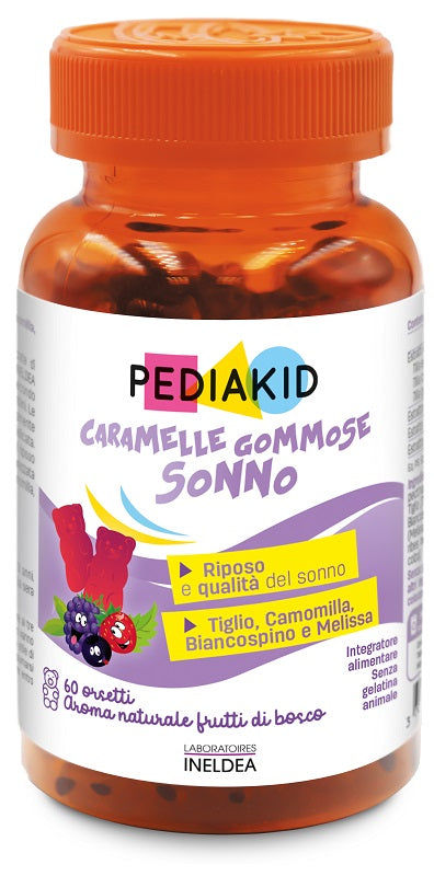 Pediakid gummy sweets sleep 60 bears