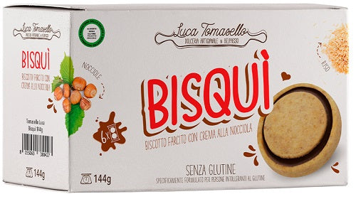 Bisqui' biscuit filled with hazelnut cream 144 g