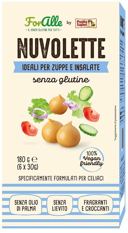 Foralle nuvolette classiche 6 bustine da 30 g