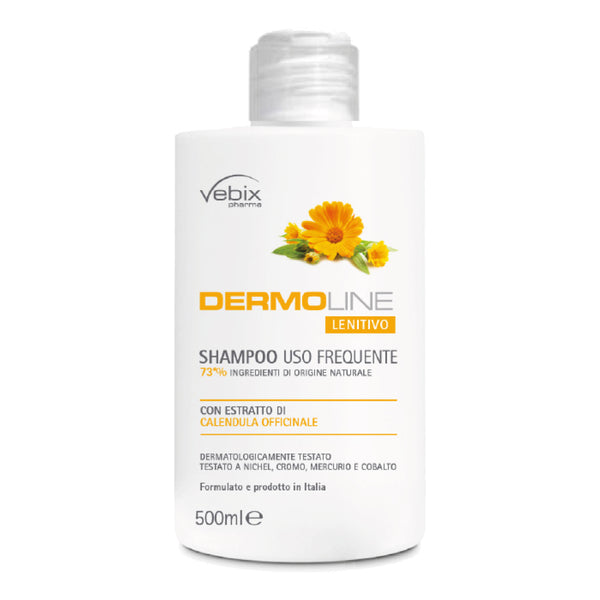 Vebix dermoline calendula shampoo uso frequente 500 ml