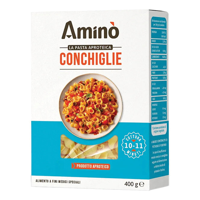 Amino' conchiglie aproteiche 400 g