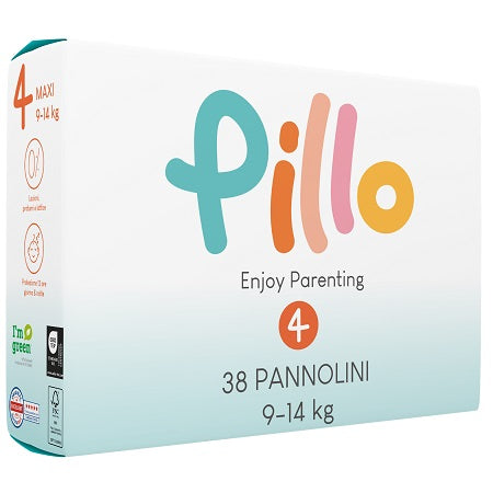 Pillo enjoy pannolini maxi 9 14 kg taglia 4 38 pezzi