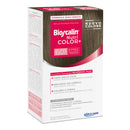 Bioscalin nutri color+ 6,01 biondo scuro freddo crema colorante 40 ml + rivelatore crema 60 ml + shampoo 12 ml + balsamo 12 ml + guanti usa e getta