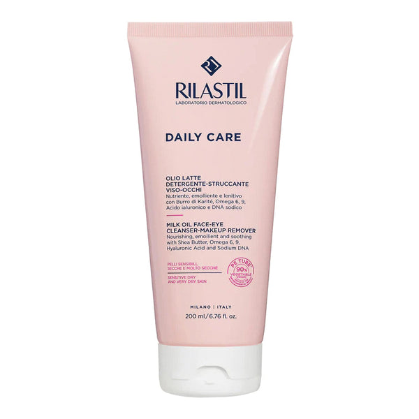 Rilastil daily care olio latte detergente nuova formulazione 200 ml