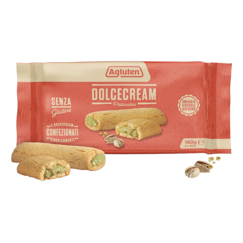 Agluten dolcecream pistacho 4 x 40 g