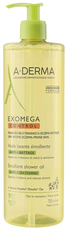 Exomega control olio lavante emolliente 750 ml